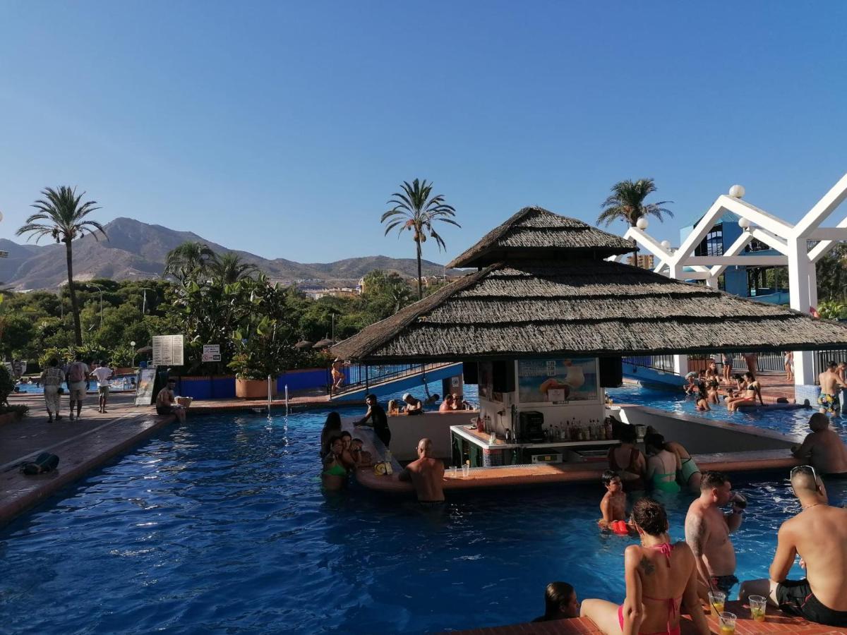 Estudio Terraza Vista Mar Parking Gratuito Piscinas Benalmádena Extérieur photo