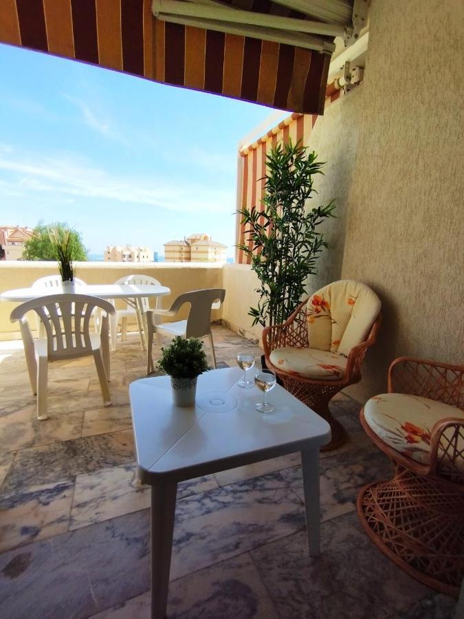Estudio Terraza Vista Mar Parking Gratuito Piscinas Benalmádena Extérieur photo