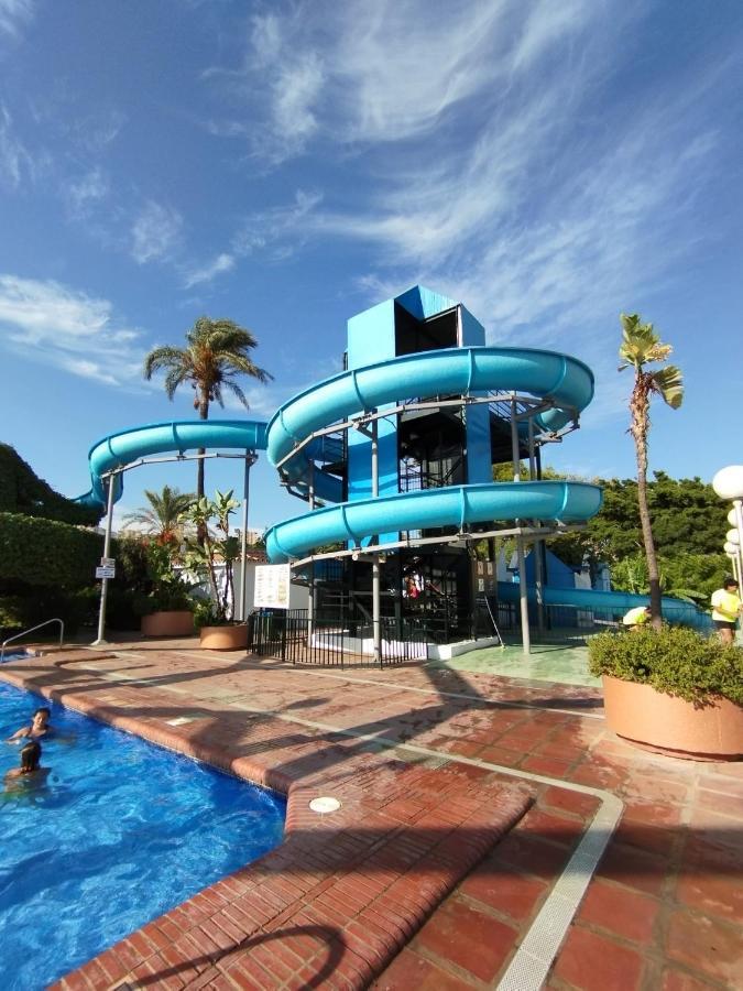 Estudio Terraza Vista Mar Parking Gratuito Piscinas Benalmádena Extérieur photo